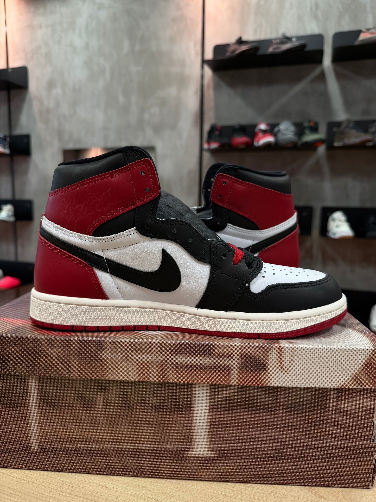 JORDAN 1 HIGH BLACK TOE REIMAGINED