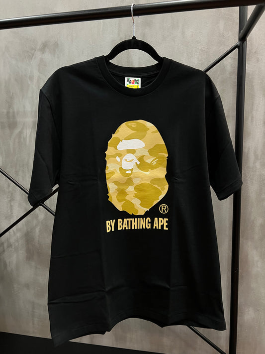 BAPE TEE YELLOW HEAD