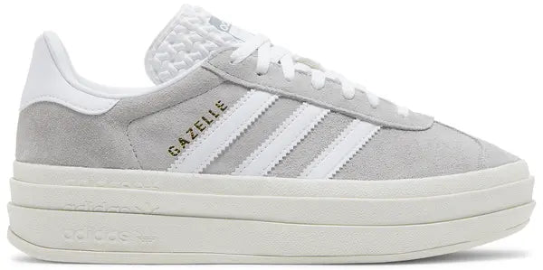 ADIDAS GAZELLE BOLD GREY WHITE