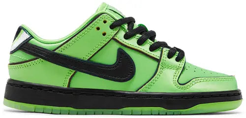 DUNK SB x THE POWERPUFF GIRLS BUTTERCUP (DE NIÑO)