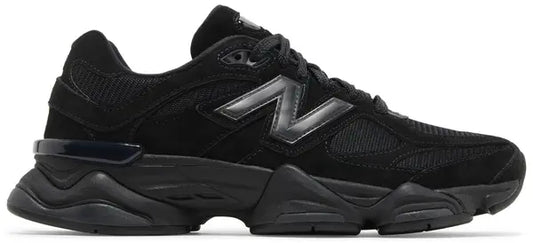 NEW BALANCE 9060 TRIPLE BLACK SUEDE (GS)
