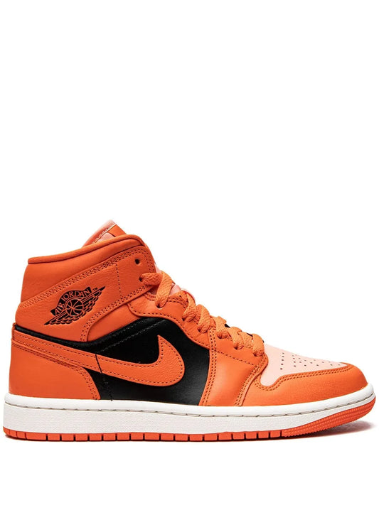 JORDAN 1 MID CRIMSON ORANGE