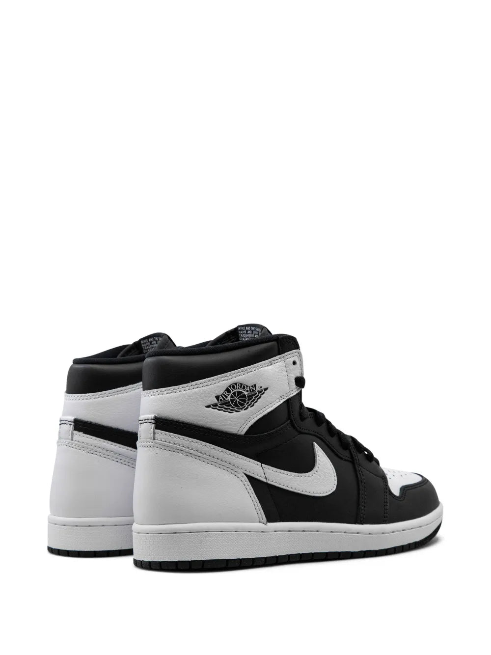 JORDAN 1 HIGH BLACK & WHITE
