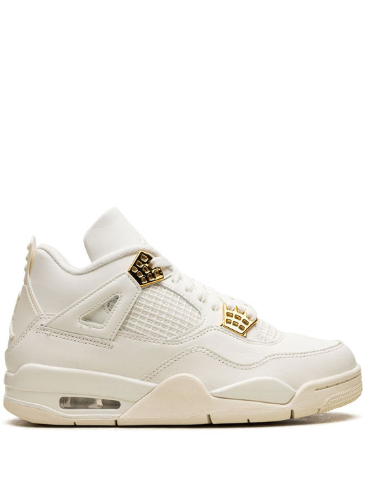 JORDAN 4  METALLIC GOLD