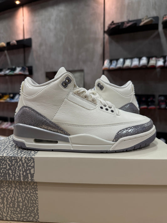 JORDAN 3 SAIL SILVER