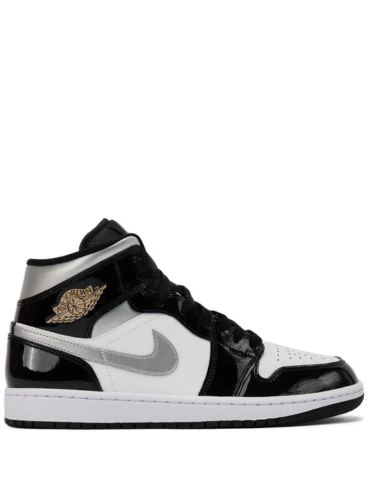 JORDAN 1 MID PATENT SILVER
