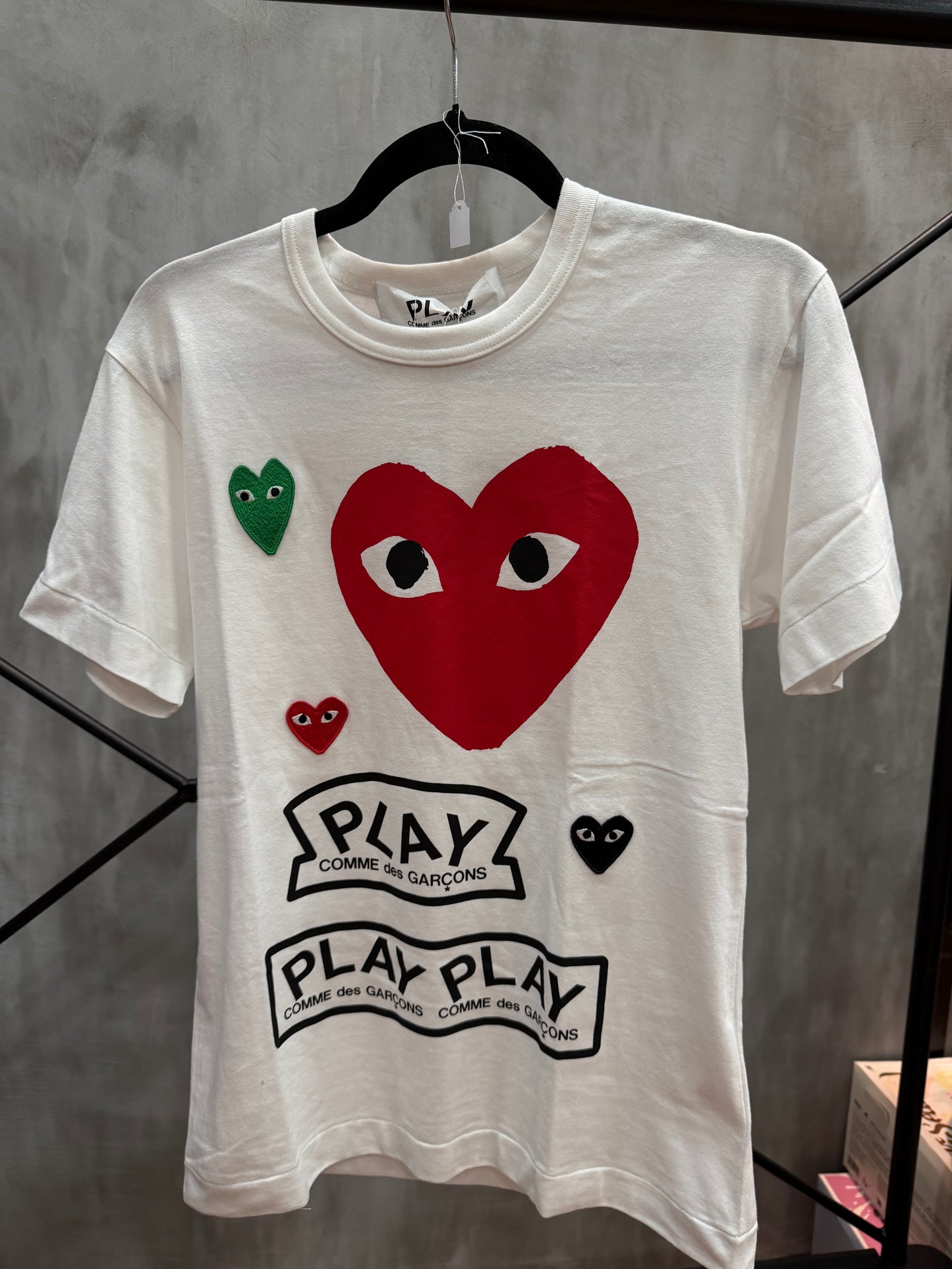 COMMES DES GARCONS PLAY TEE