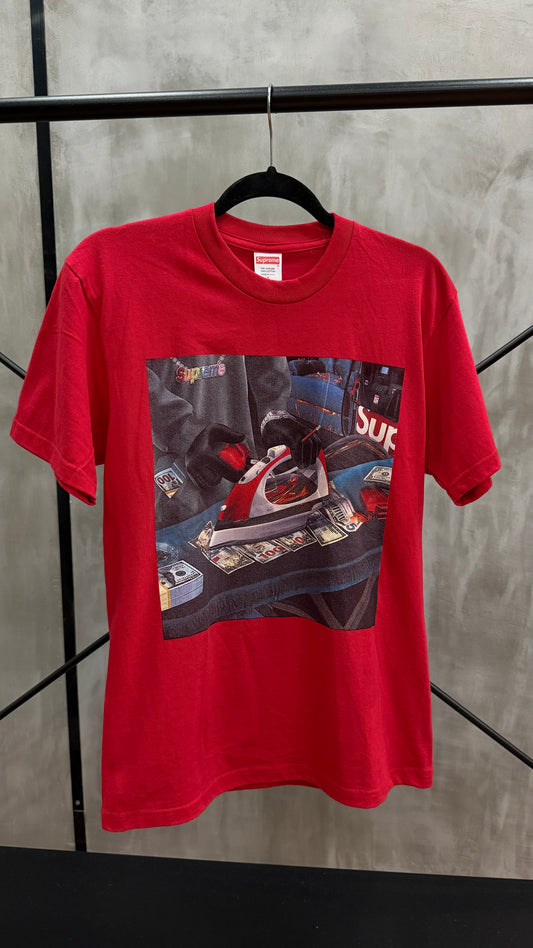SUPREME GAS TEE RED
