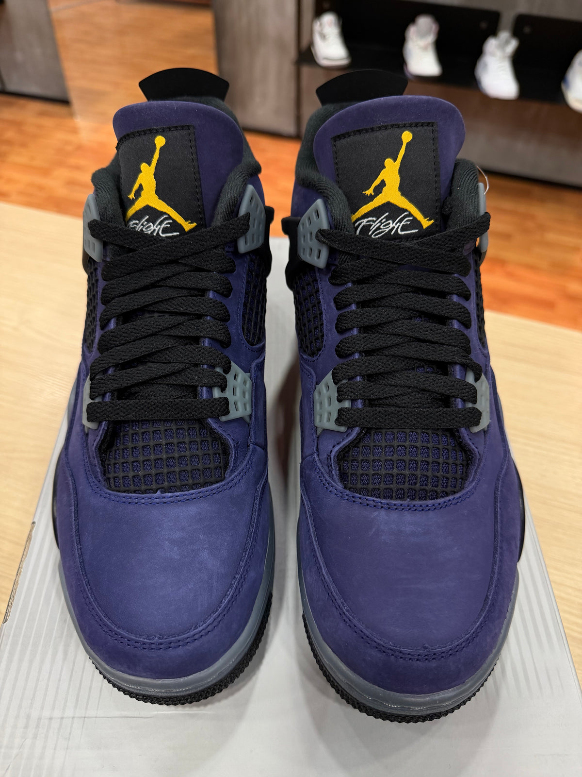 JORDAN 4 LAKERS