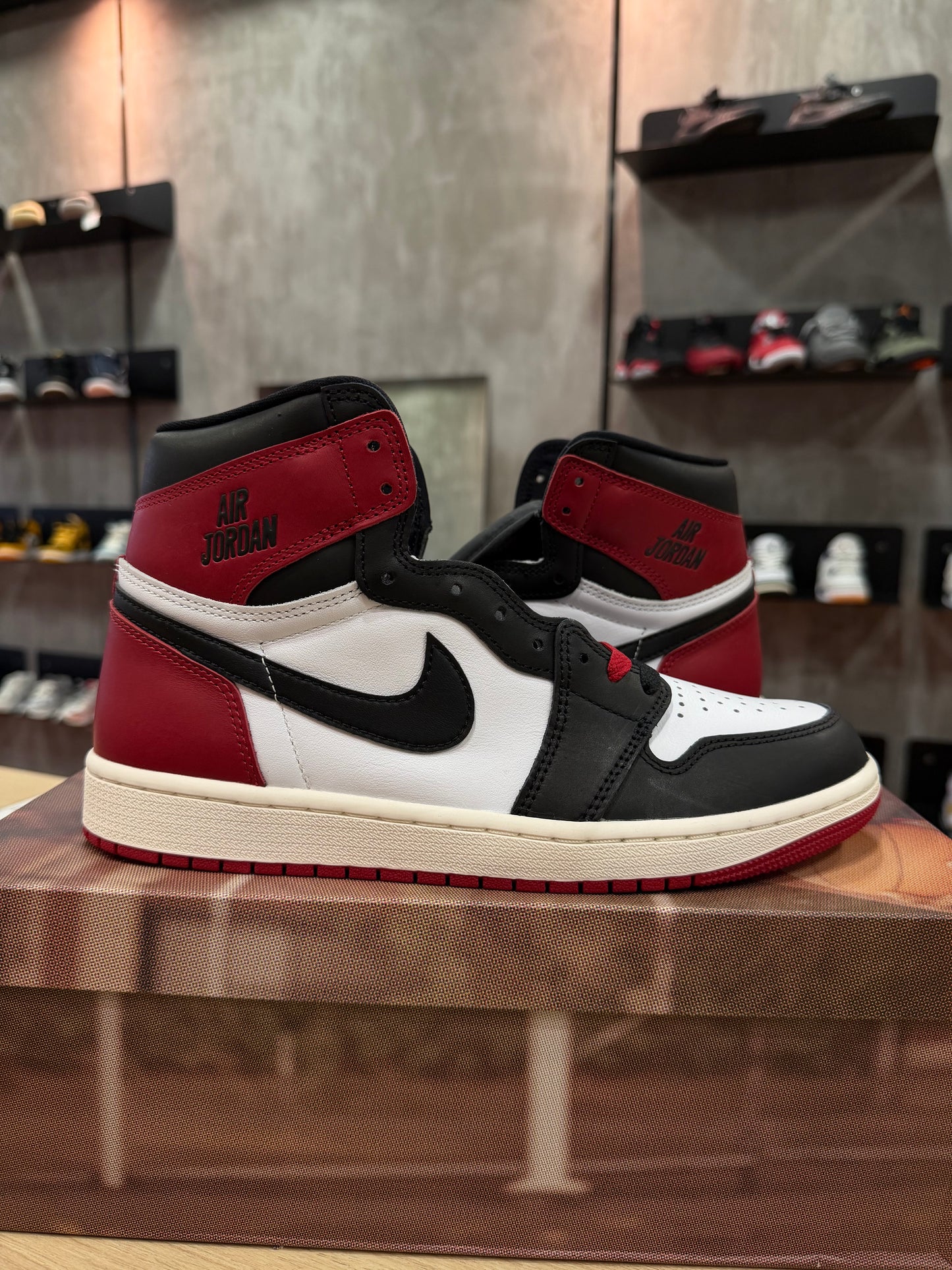 JORDAN 1 HIGH BLACK TOE REIMAGINED