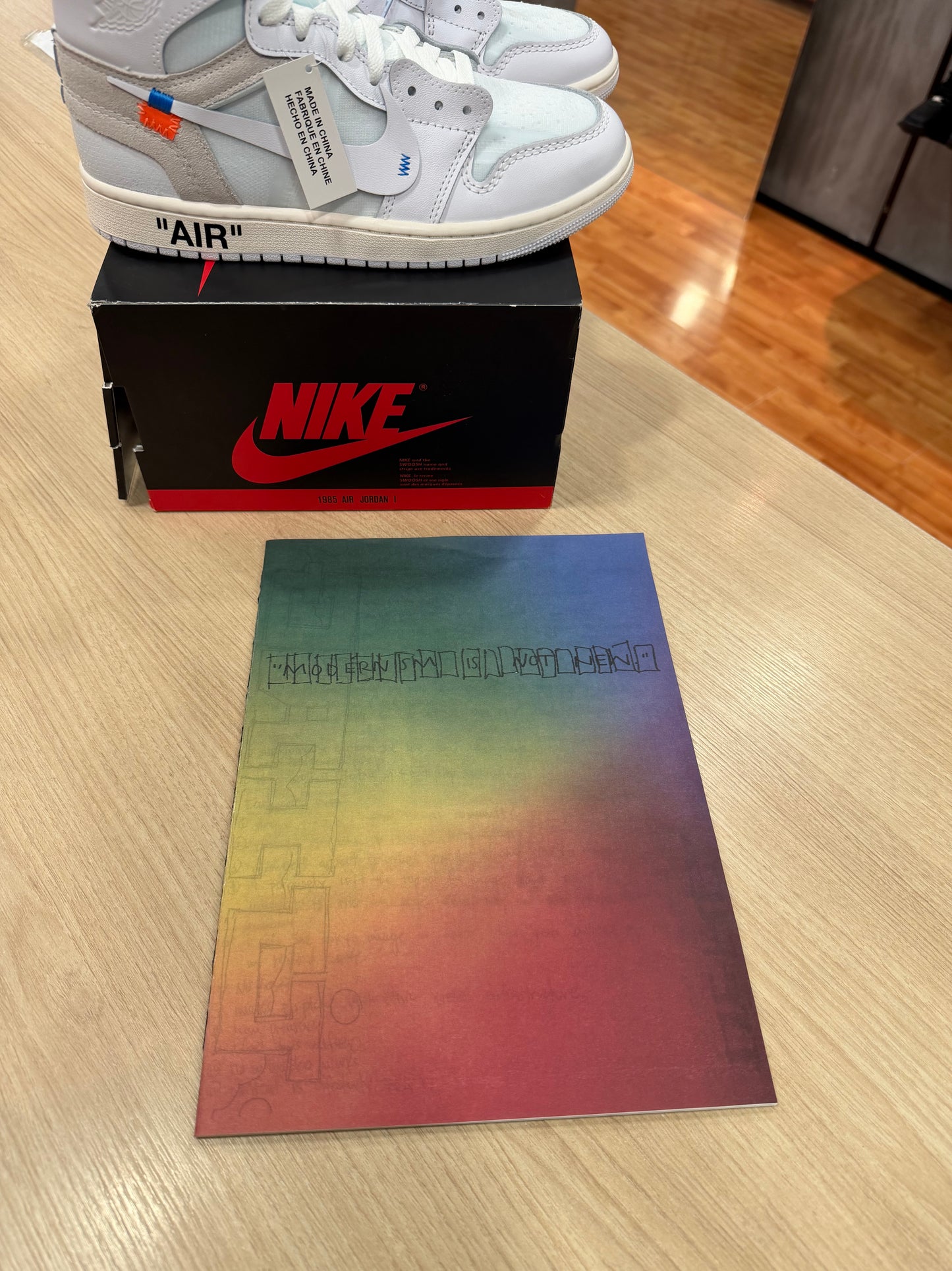 JORDAN 1 HIGH x VIRGIL ABLOH ARCHIVES "ALASKA"