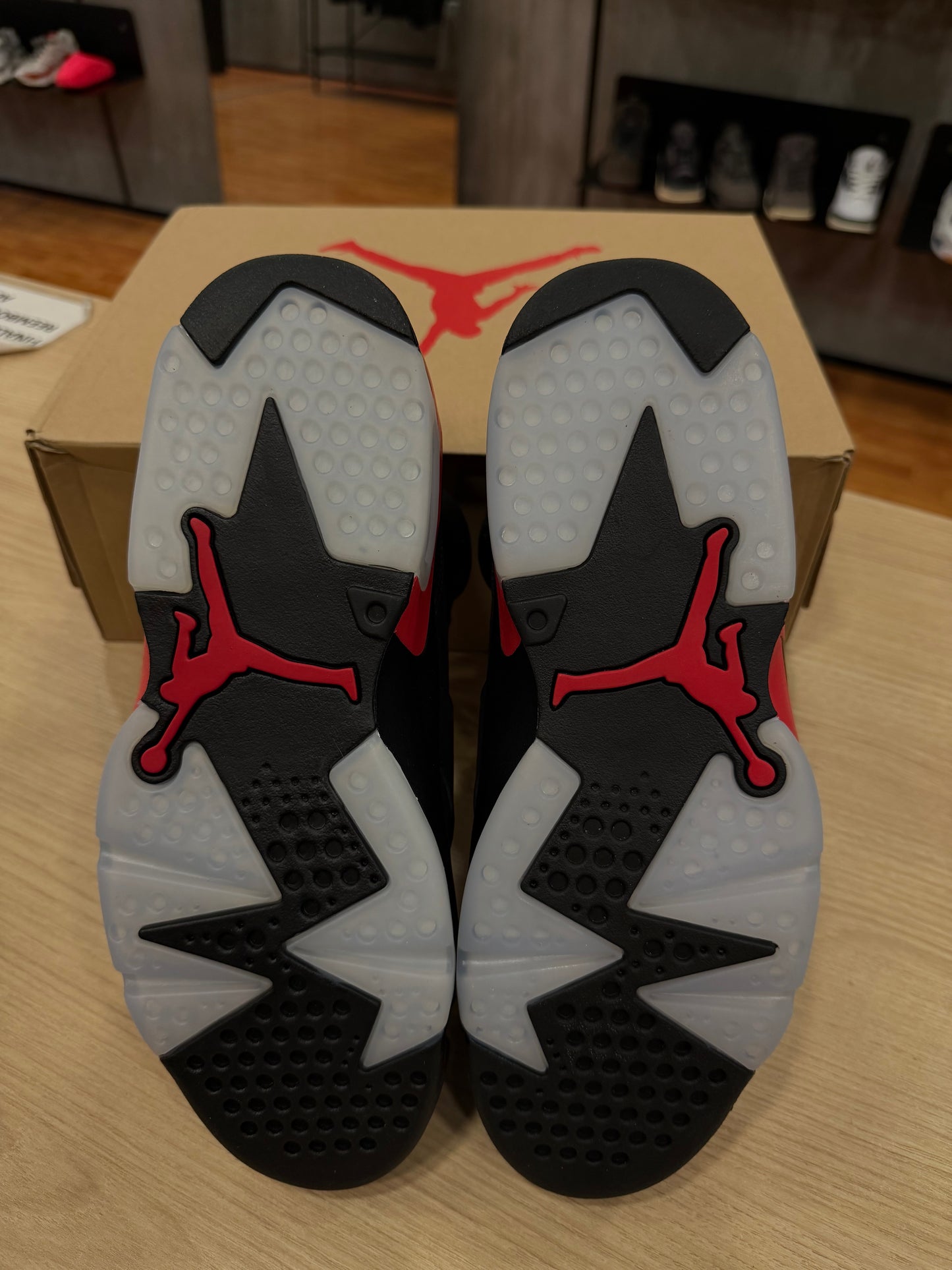 JORDAN 6 REVERSE INFRARED SALESMAN