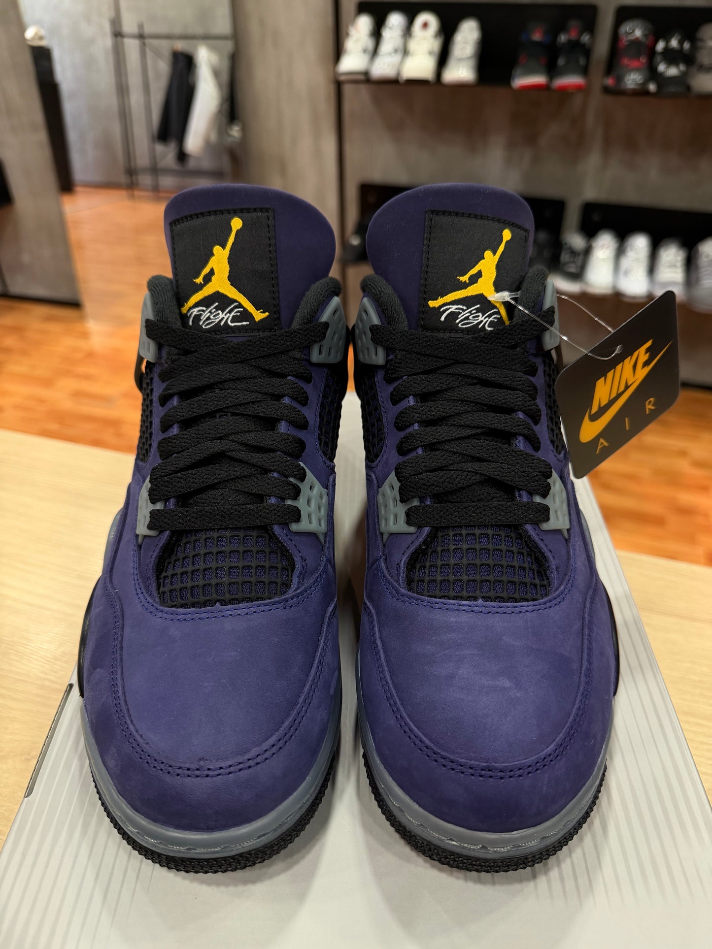 JORDAN 4 LAKERS