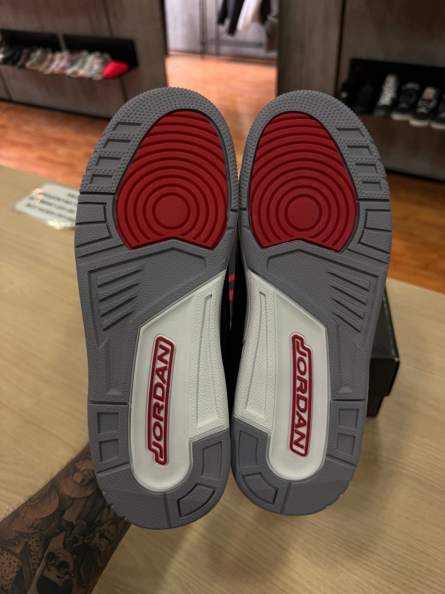 JORDAN 3 BLACK CEMENT (GS)