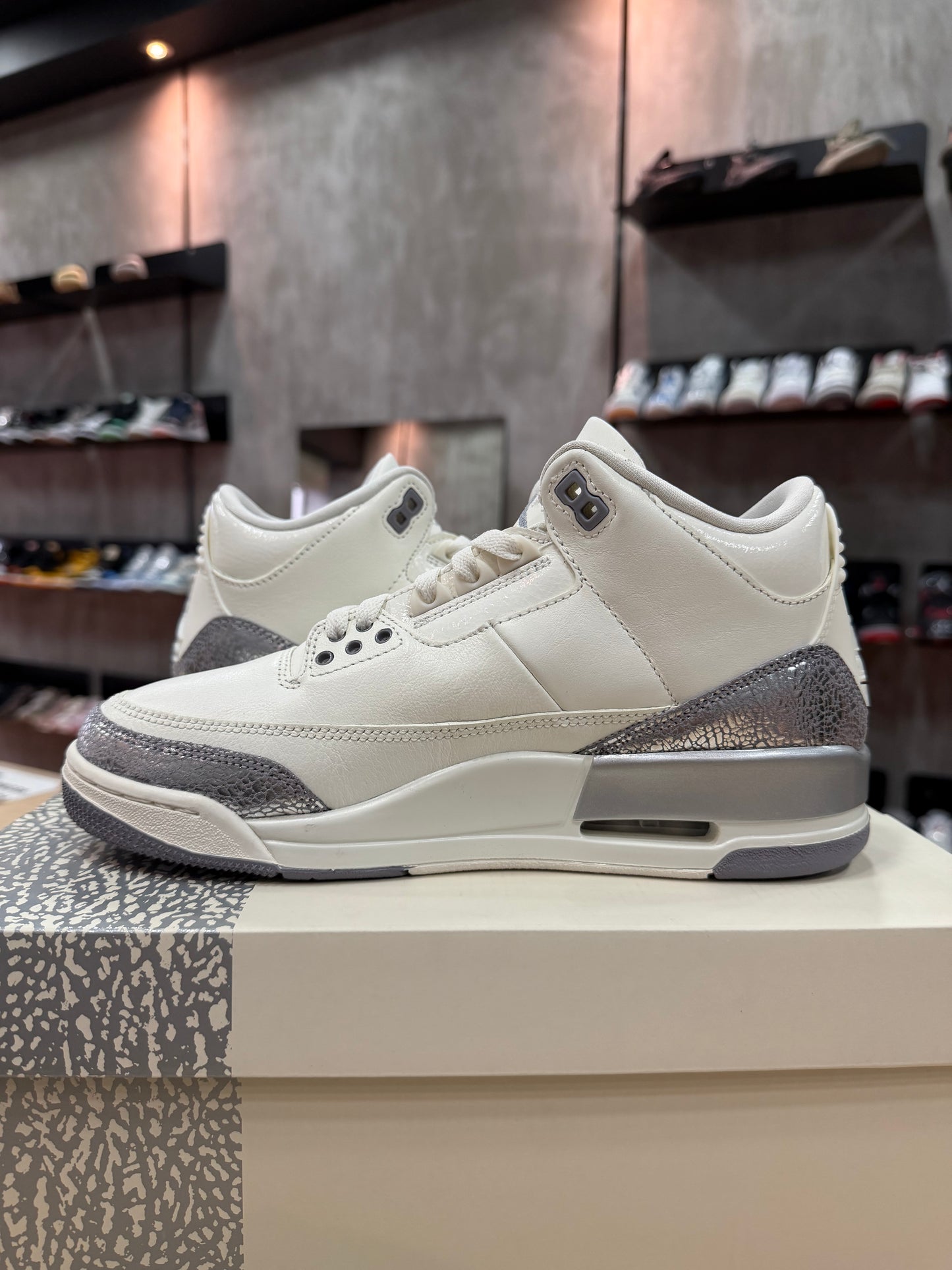 JORDAN 3 SAIL SILVER