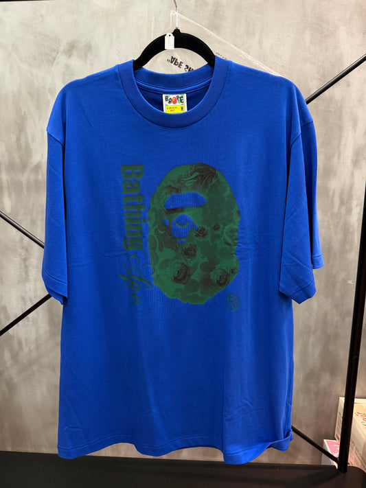 BAPE TEE BLUE