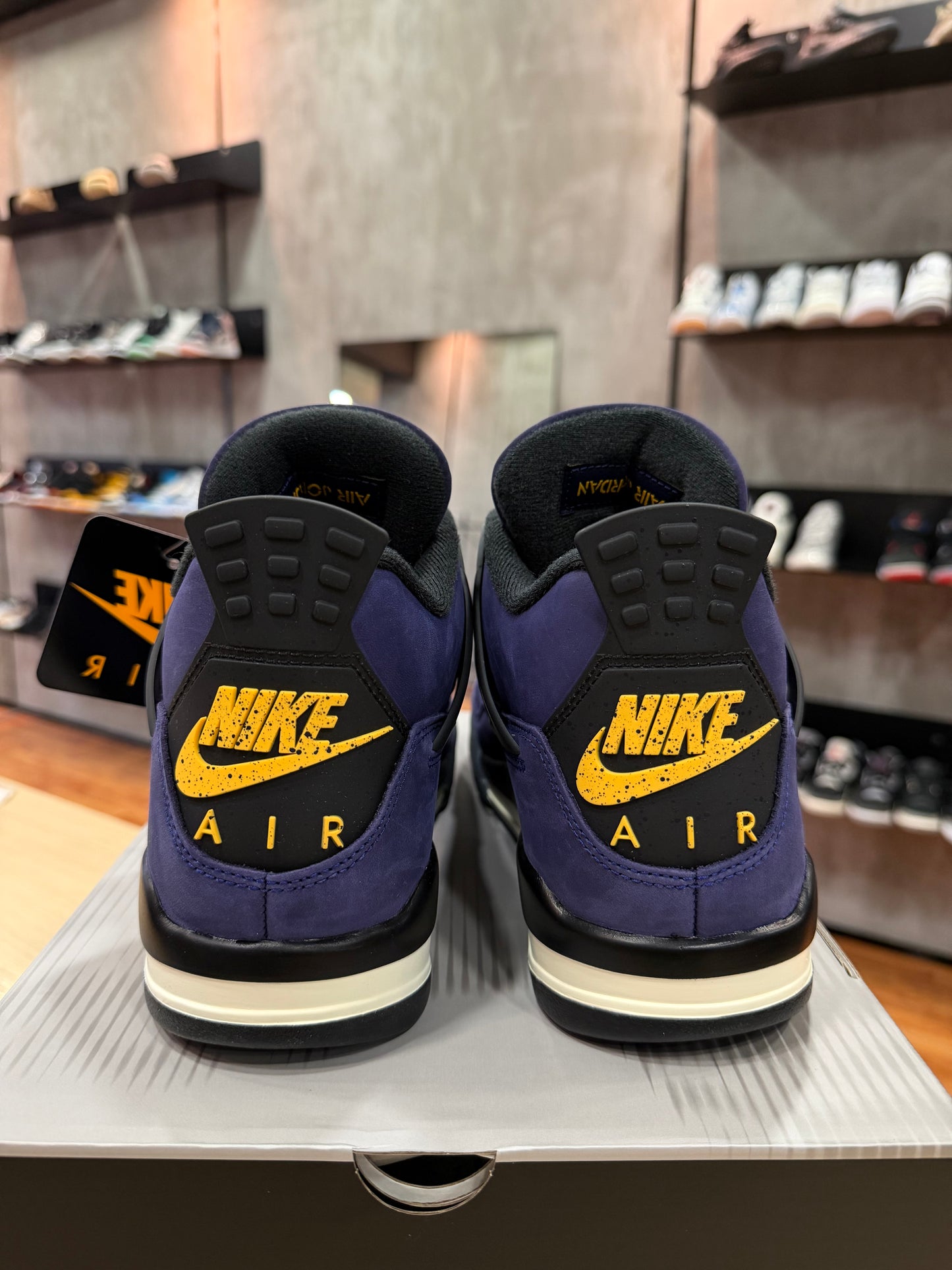 JORDAN 4 LAKERS