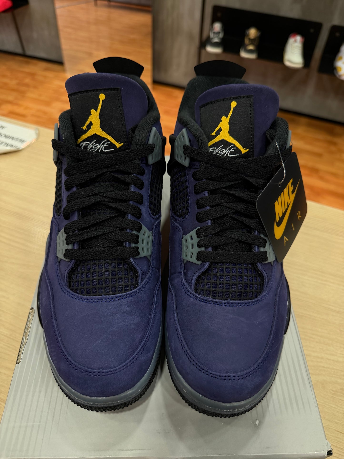 JORDAN 4 LAKERS
