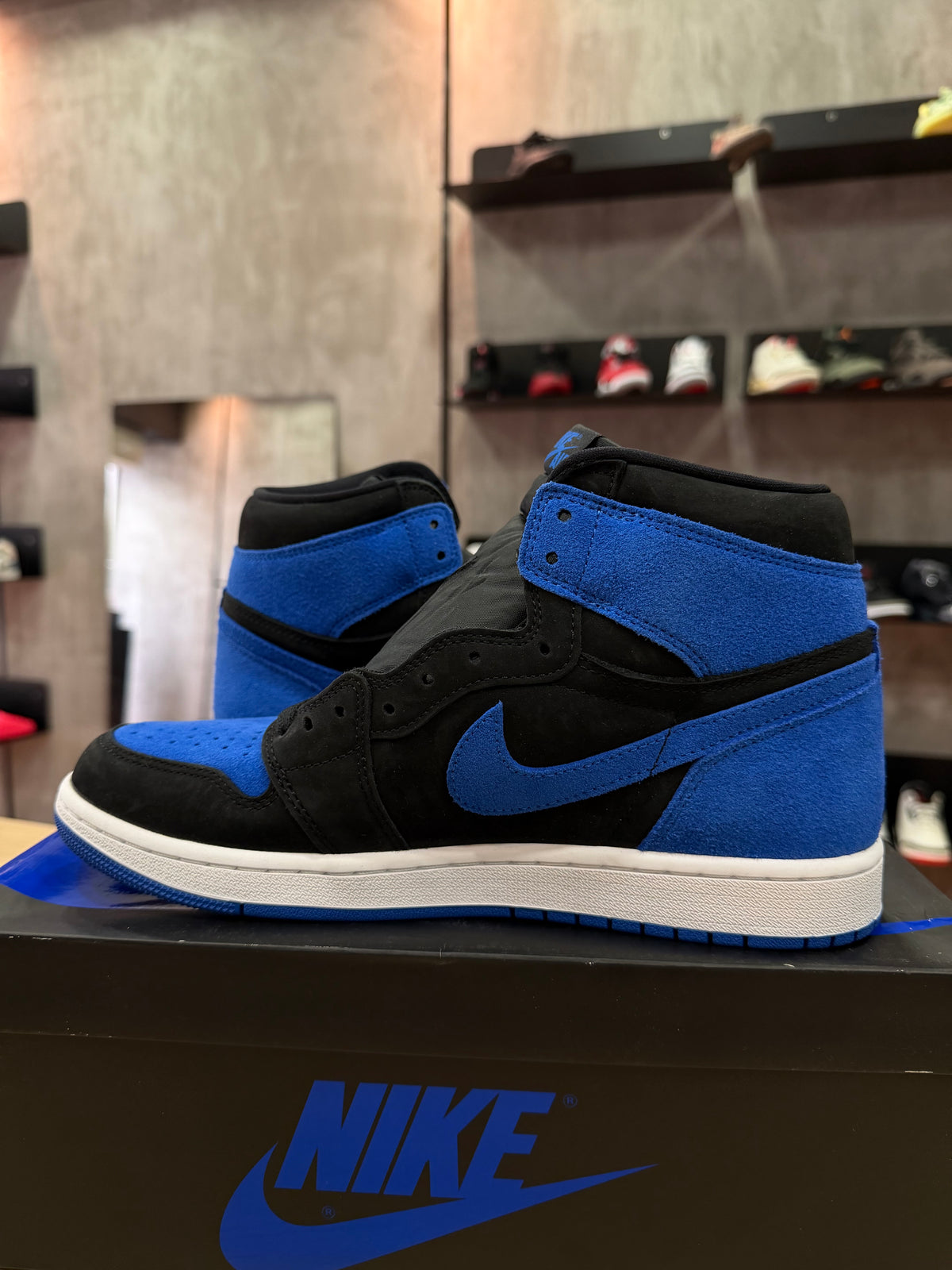 JORDAN 1 HIGH ROYAL TOE REIMAGINED