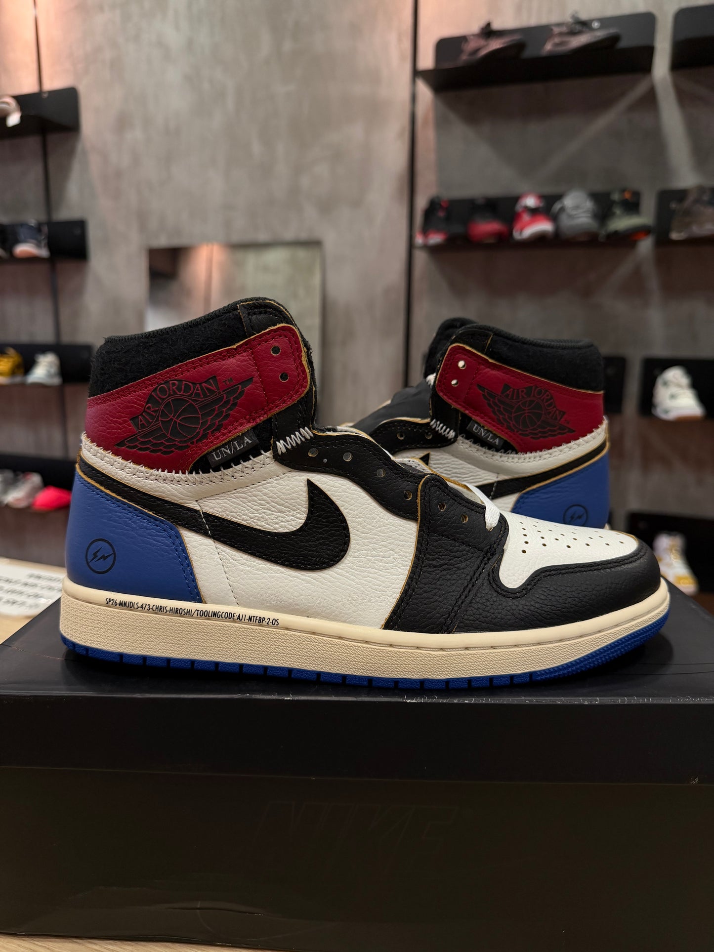 JORDAN 1 HIGH x UNION x FRAGMENT