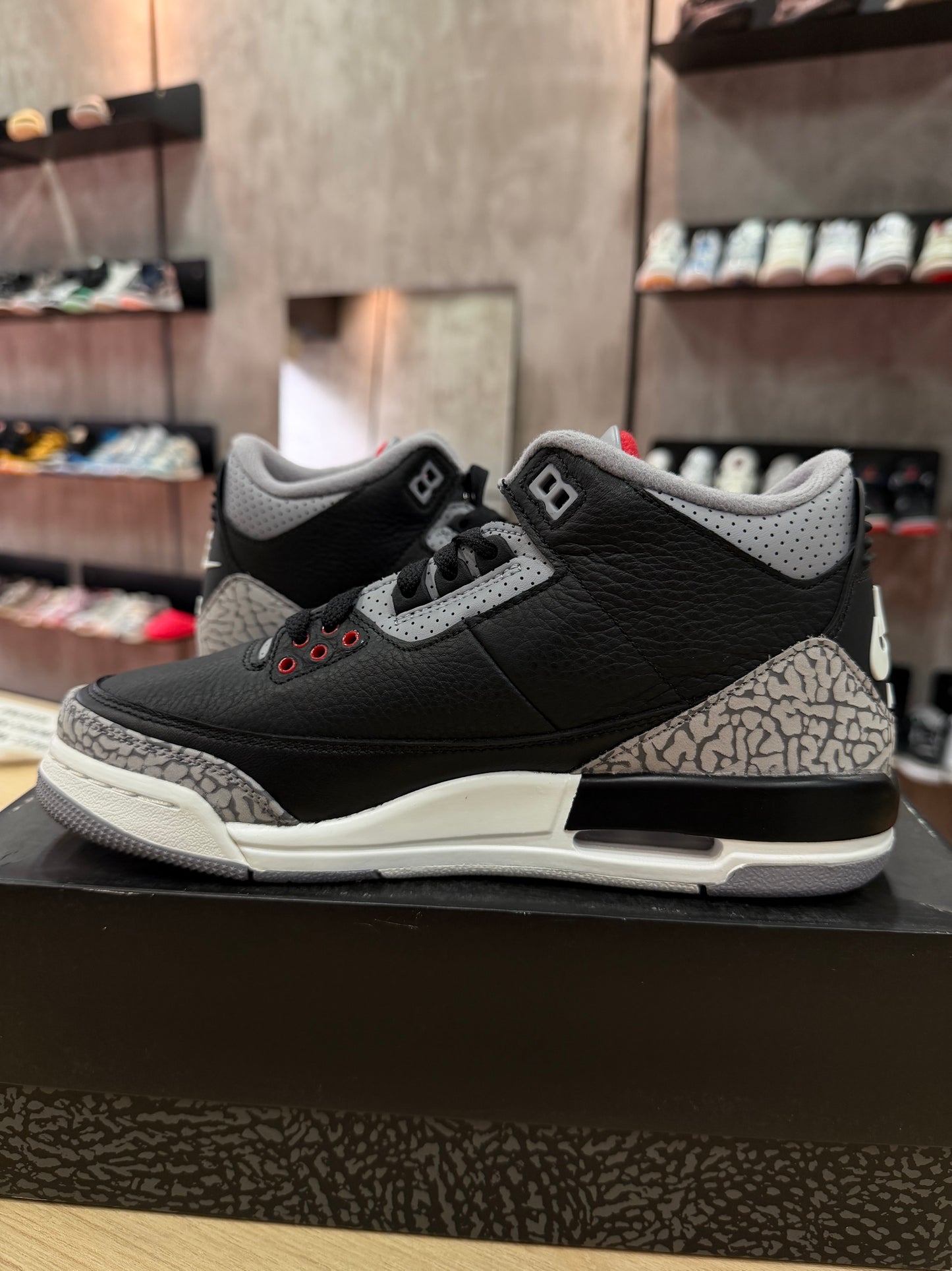 JORDAN 3 BLACK CEMENT (GS)