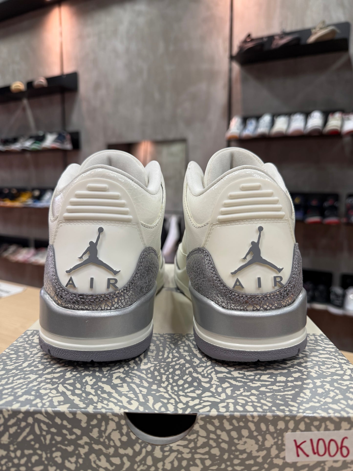 JORDAN 3 SAIL SILVER