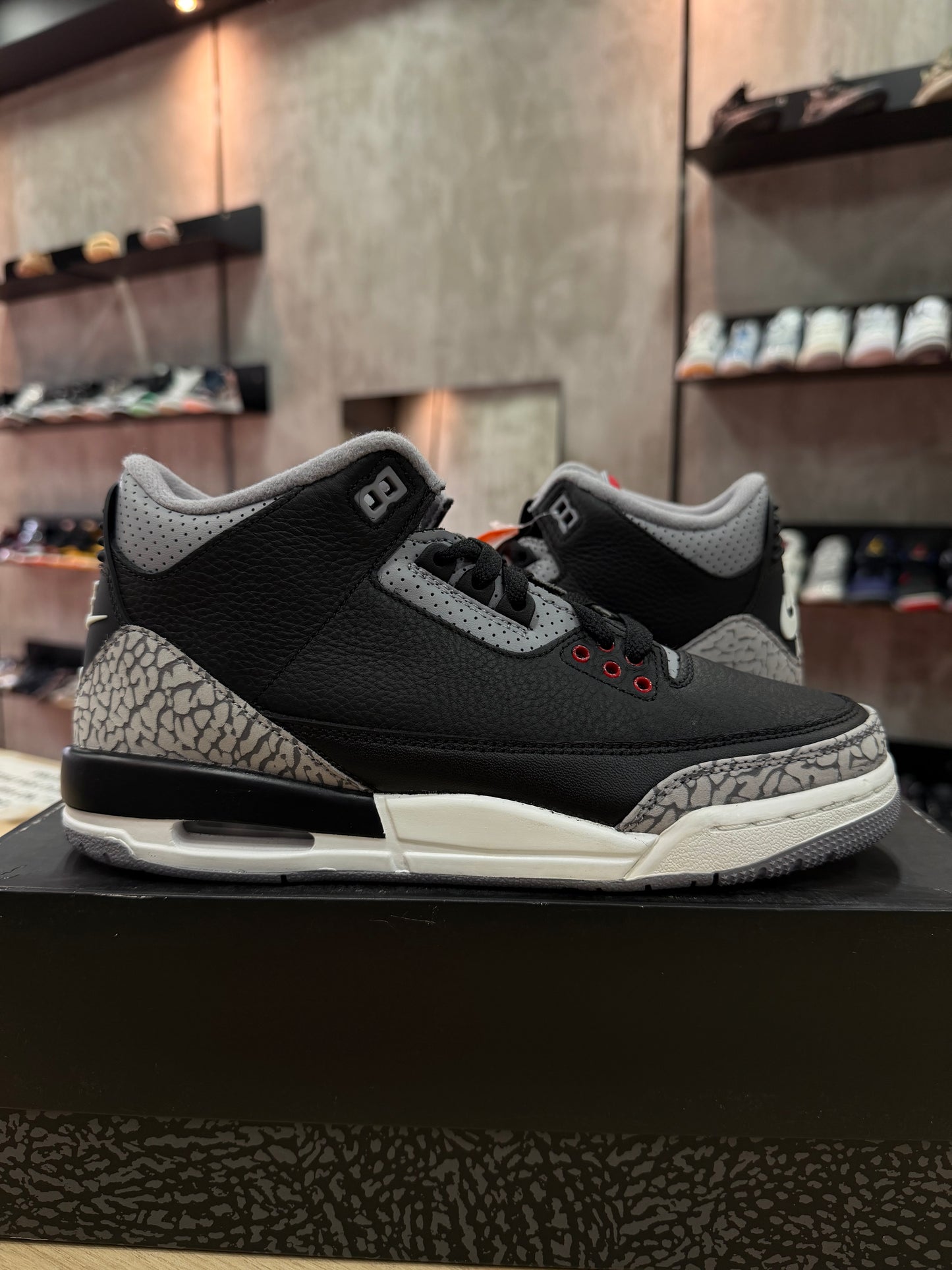 JORDAN 3 BLACK CEMENT (GS)