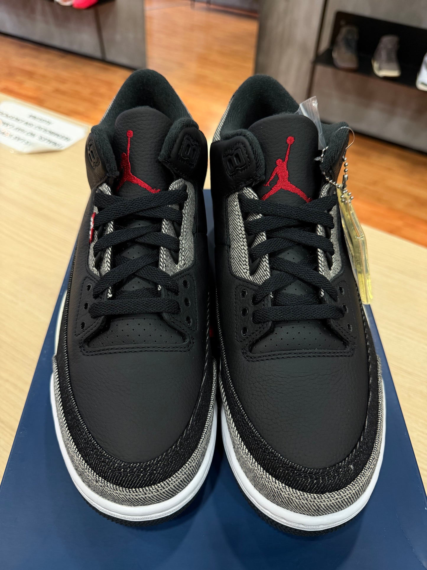 JORDAN 3 x LEVIS BLACK DENIM