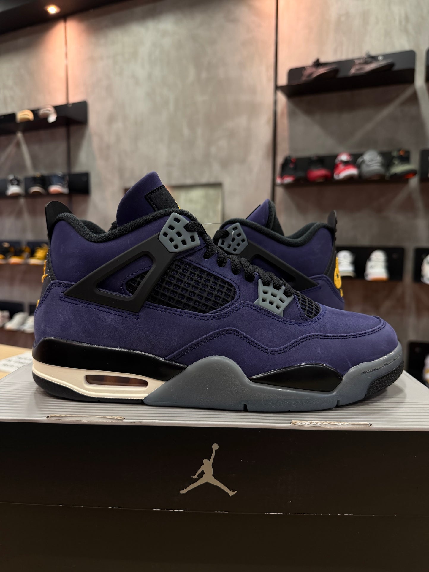 JORDAN 4 LAKERS