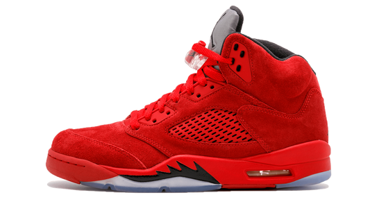 JORDAN 5 RED SUEDE (DE USO)