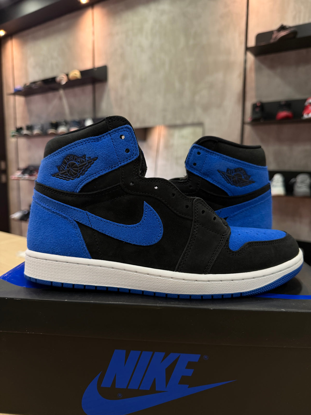 JORDAN 1 HIGH ROYAL TOE REIMAGINED