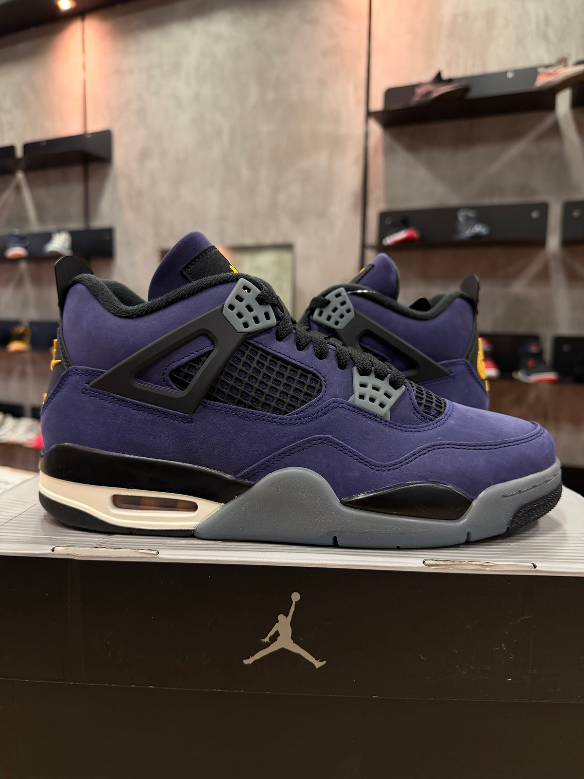 JORDAN 4 LAKERS