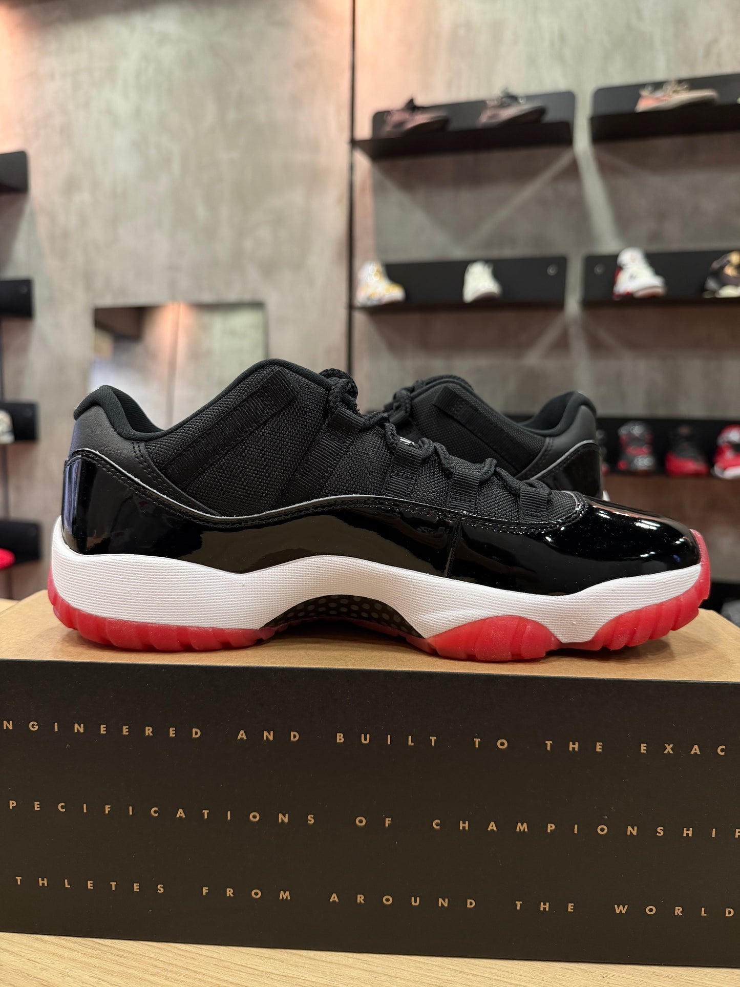 JORDAN 11 LOW BRED
