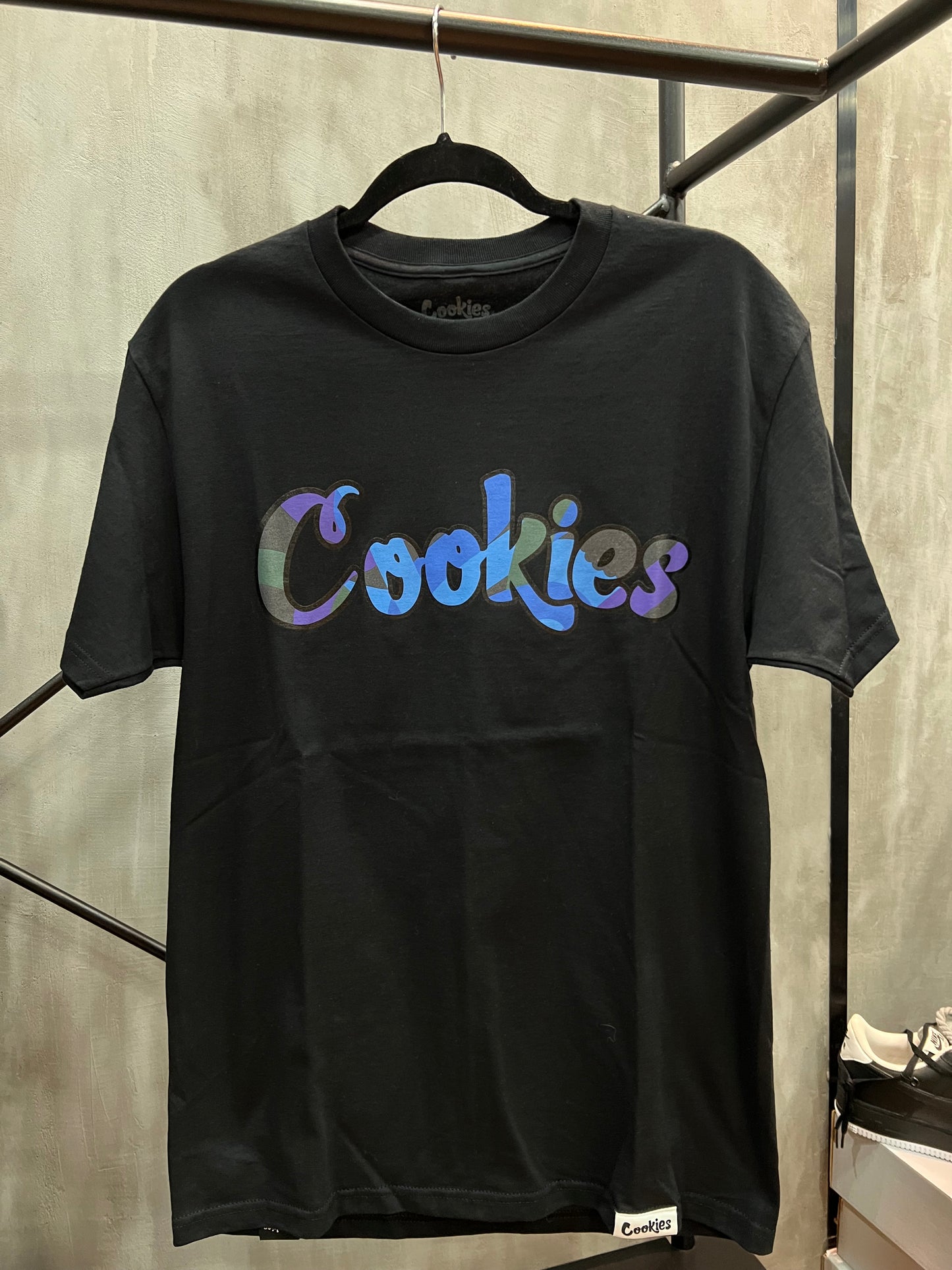 COOKIES CAMO LOGO TEE