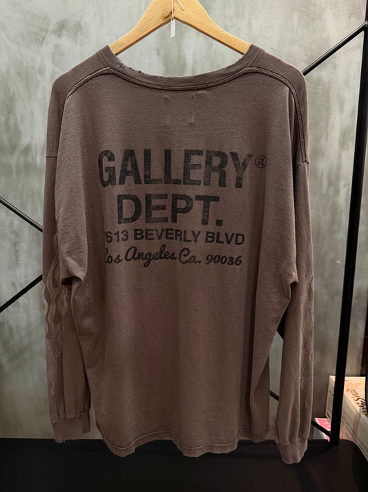 GALLERY DEPT BROWN LONGSLEEVE