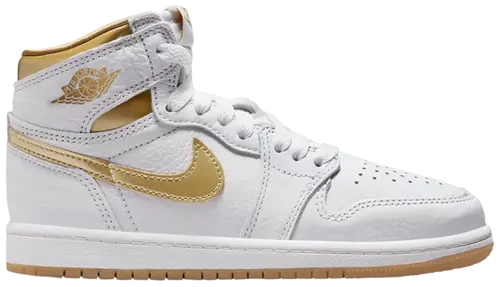 JORDAN 1 HIGH METALLIC GOLD (DE NIÑO)