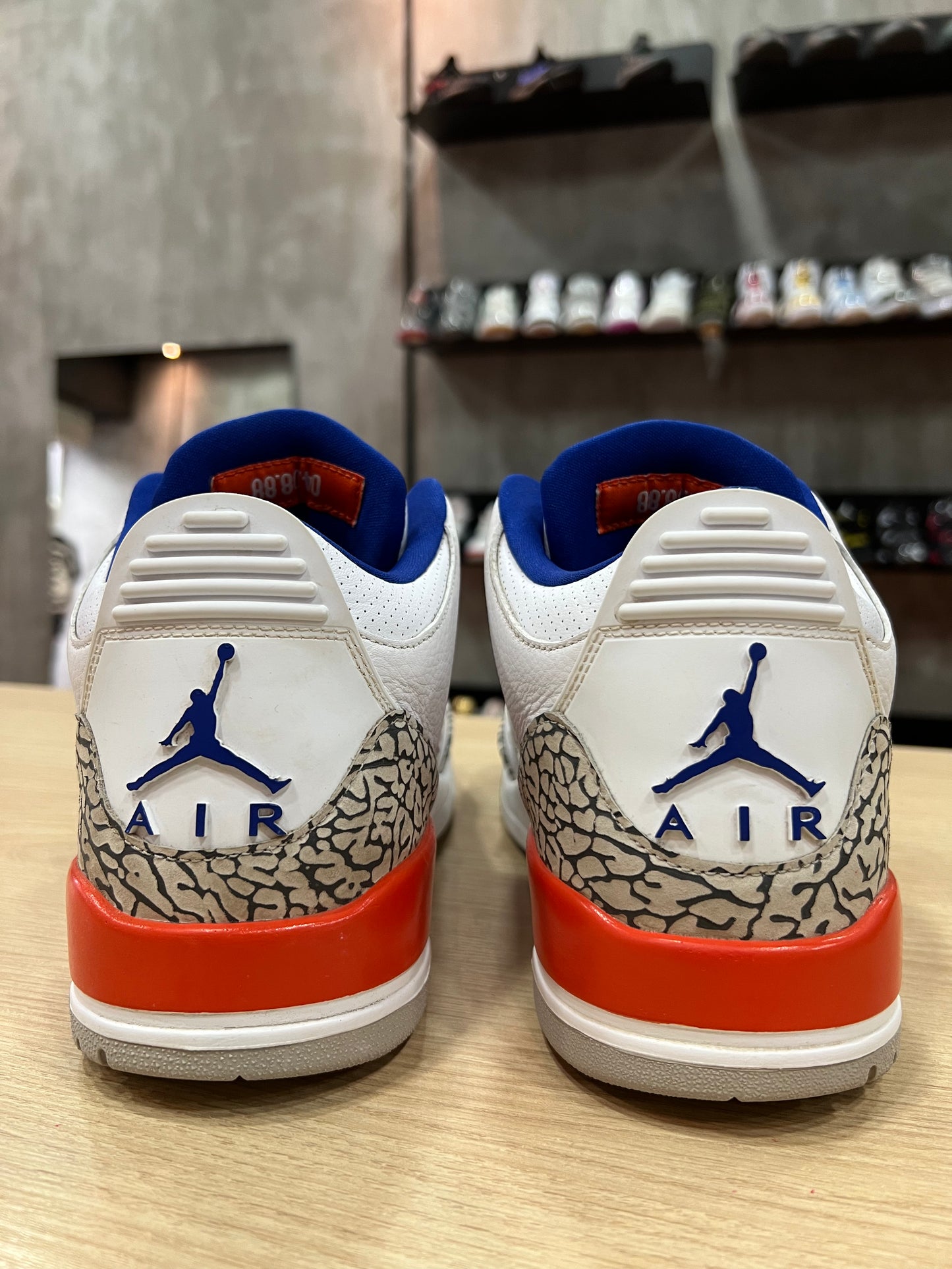 JORDAN 3 KNICKS (DE USO)
