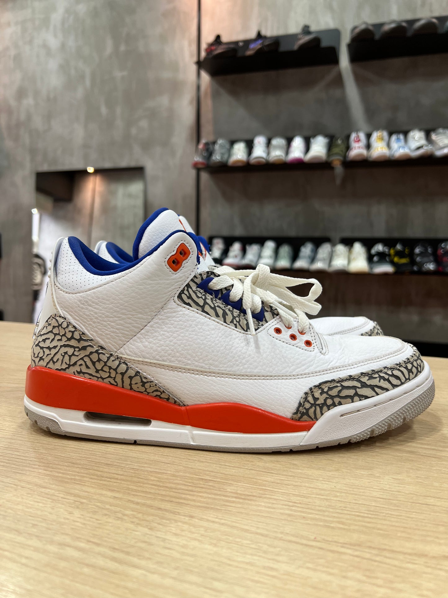 JORDAN 3 KNICKS (DE USO)