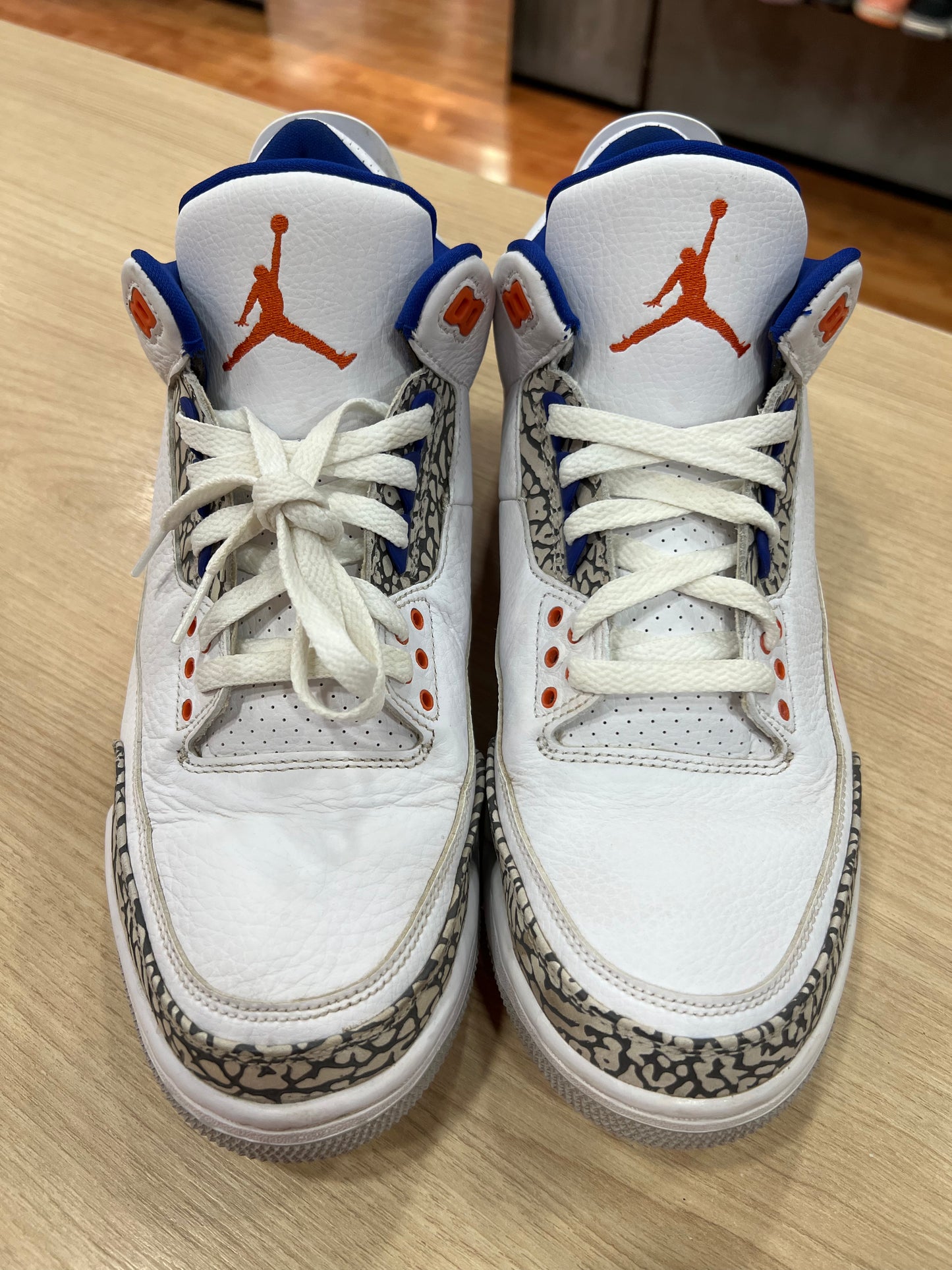 JORDAN 3 KNICKS (DE USO)
