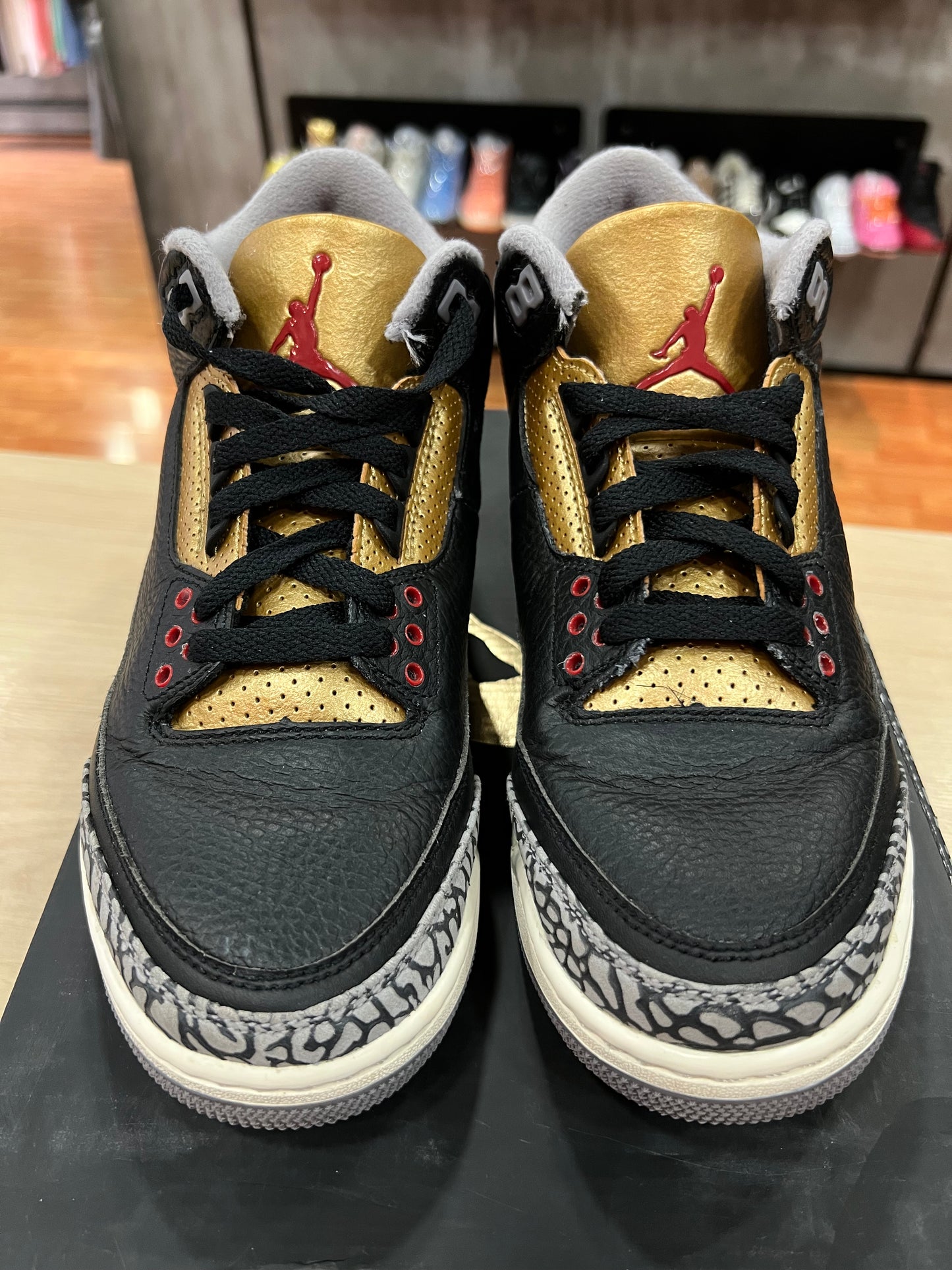 JORDAN 3 GOLD CEMENT (DE USO)
