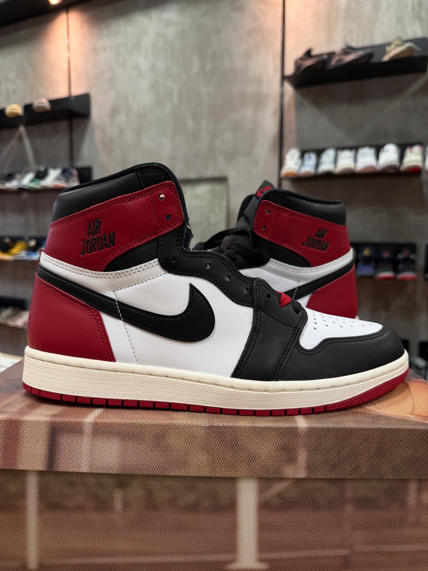 JORDAN 1 HIGH BLACK TOE REIMAGINED