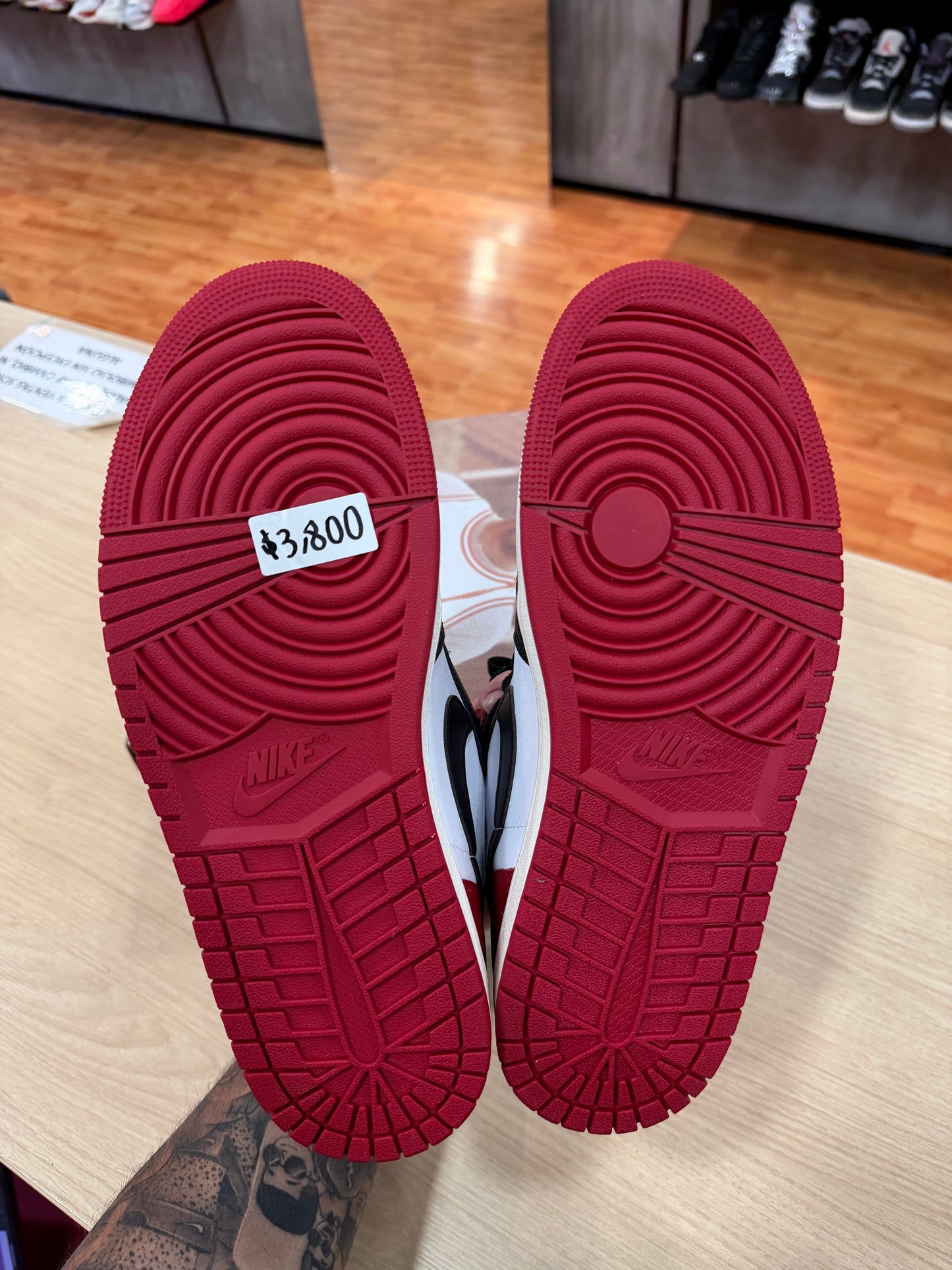 JORDAN 1 HIGH BLACK TOE REIMAGINED