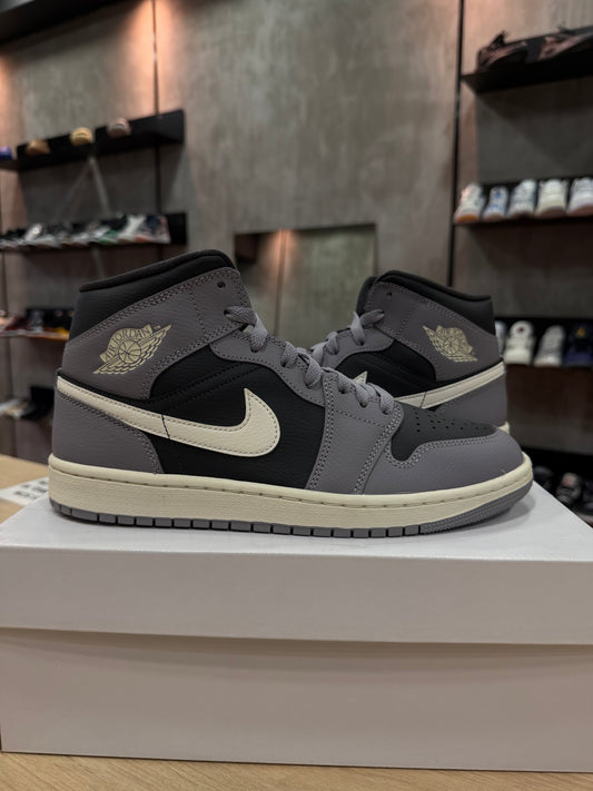 JORDAN 1 MID CEMENT GREY