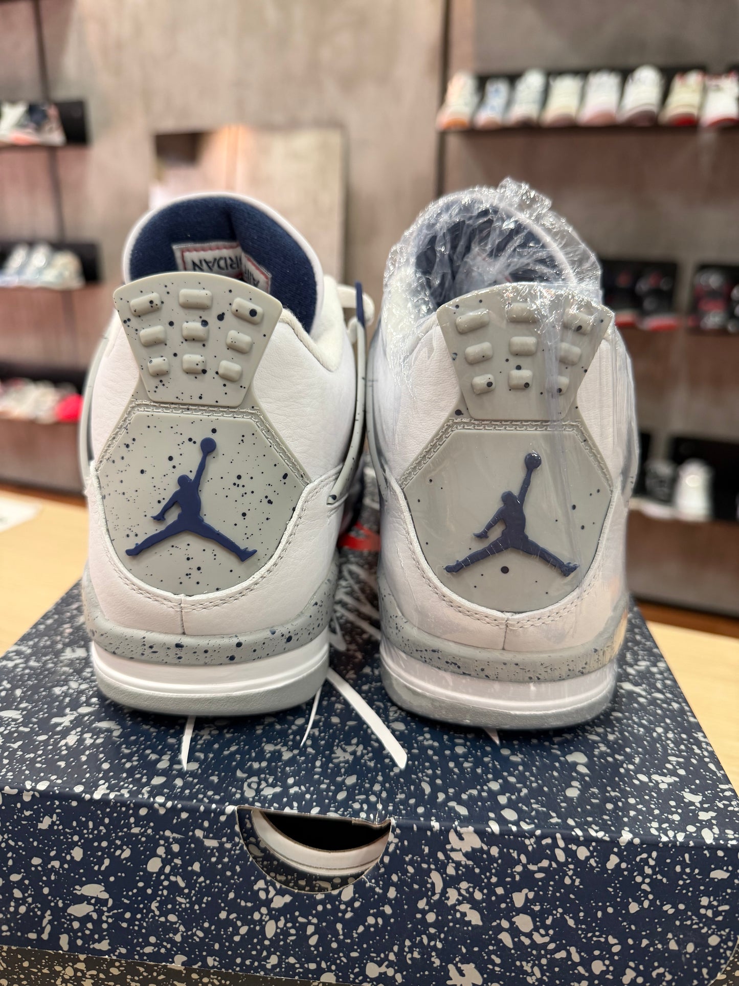 JORDAN 4 MIDNIGHT NAVY