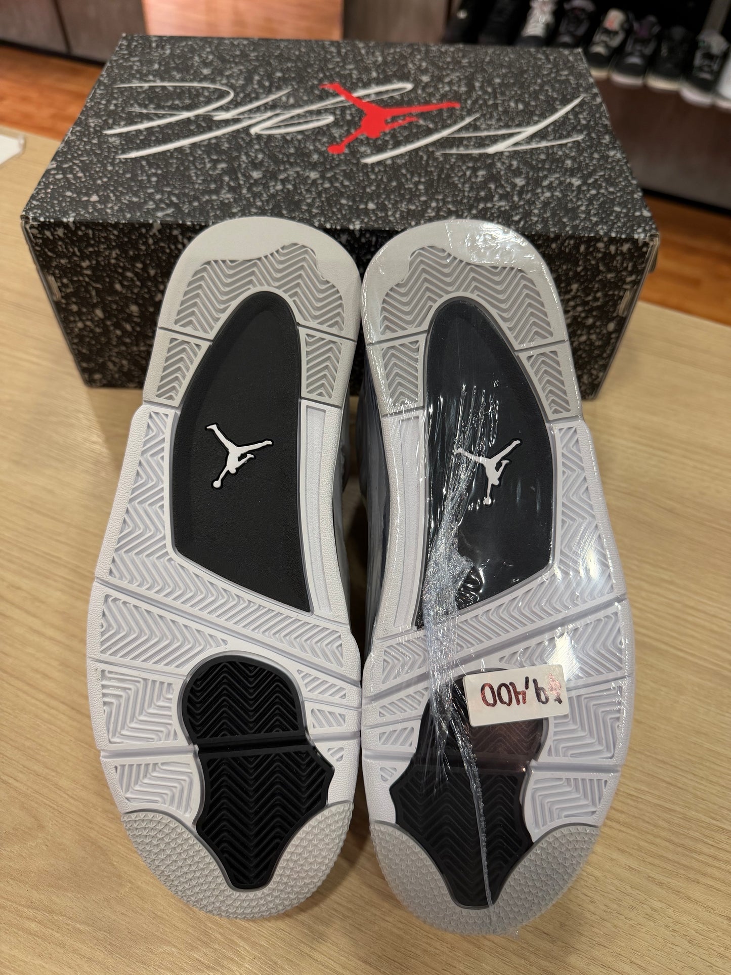 JORDAN 4 MILITARY BLACK