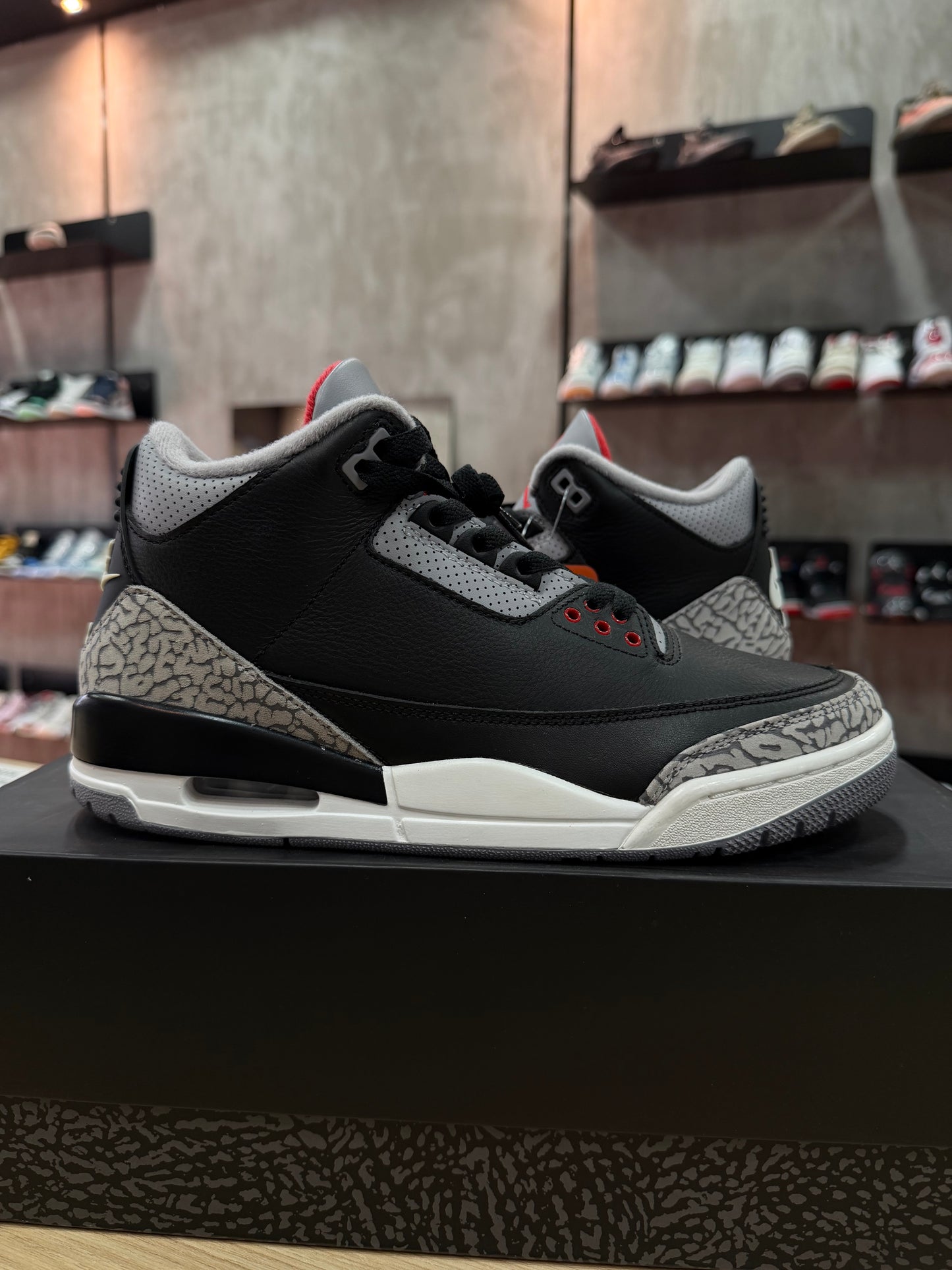 JORDAN 3 BLACK CEMENT