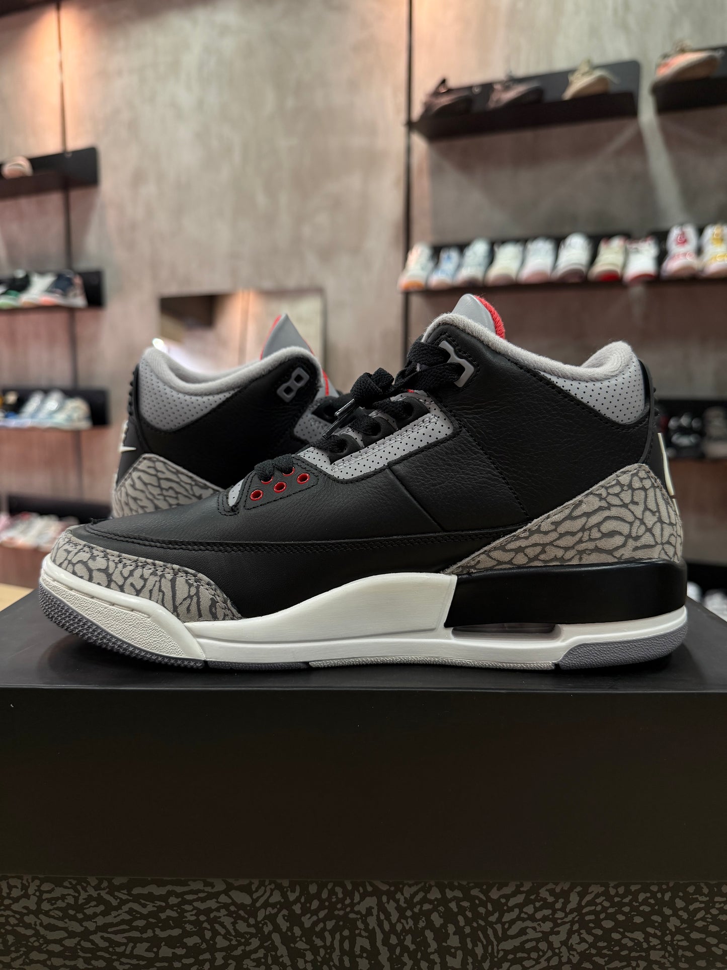 JORDAN 3 BLACK CEMENT