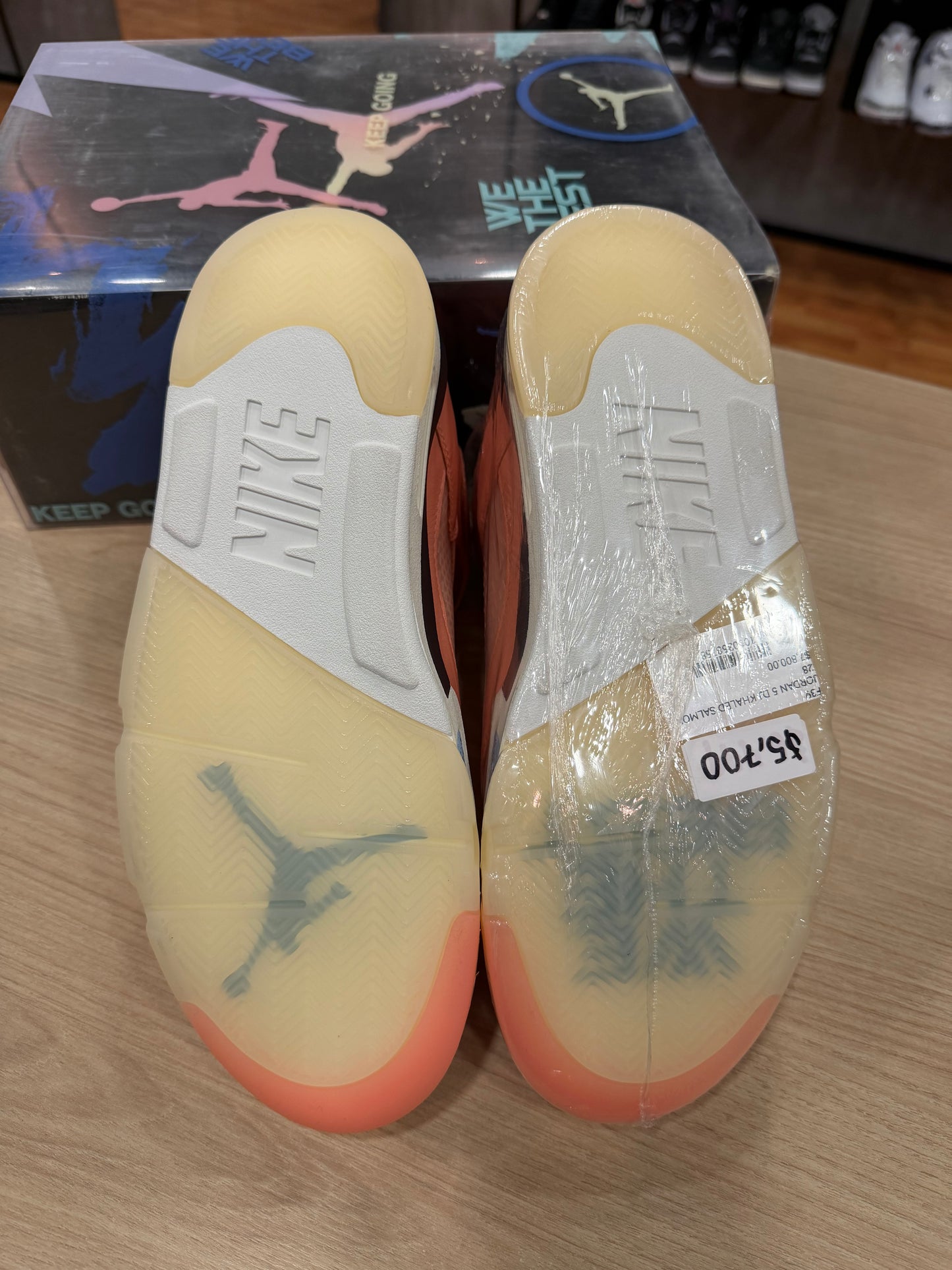 JORDAN 5 DJ KHALED SALMON