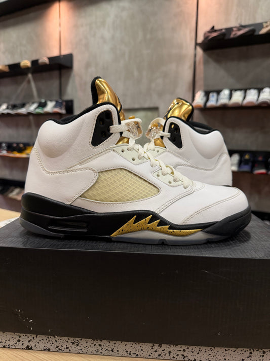 JORDAN 5 OLYMPIC (AMARILLO POR EL TIEMPO)