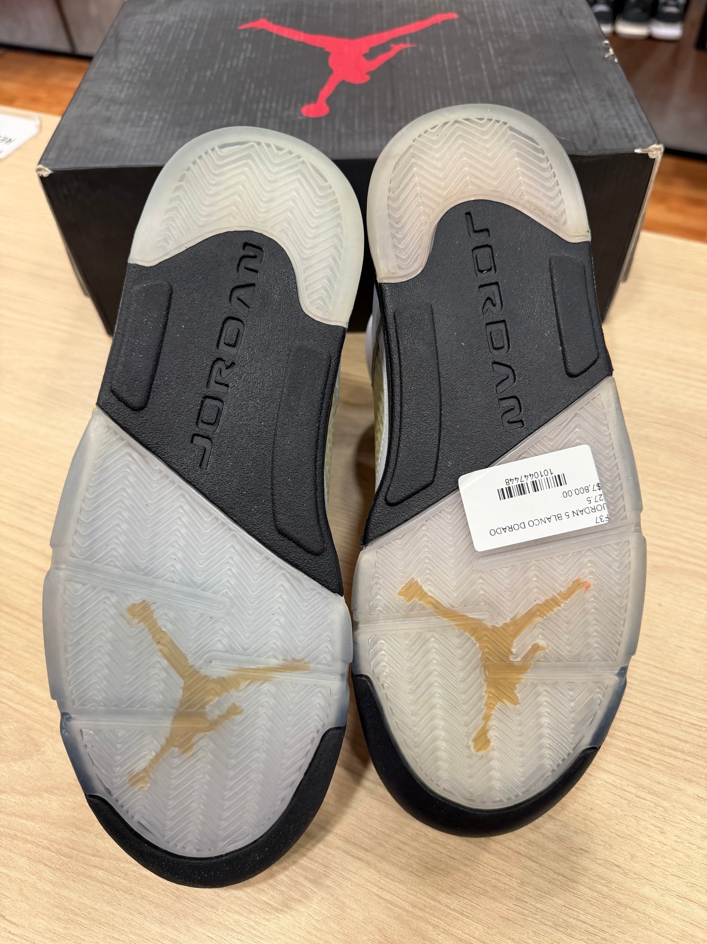 JORDAN 5 OLYMPIC (AMARILLO POR EL TIEMPO)